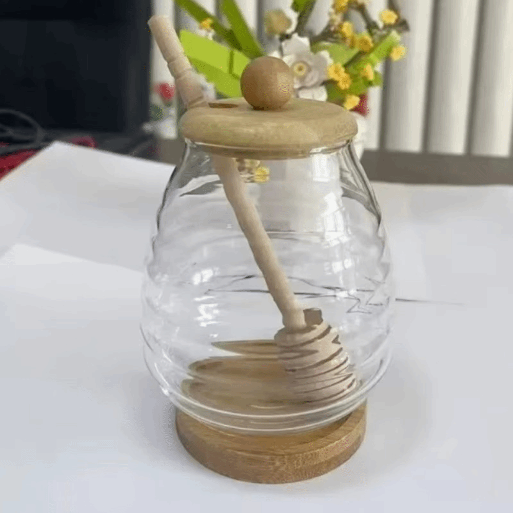 Wadah Penyimpanan Madu Kaca Tr - Food Storage Glass Containers Large ulasan dan harga