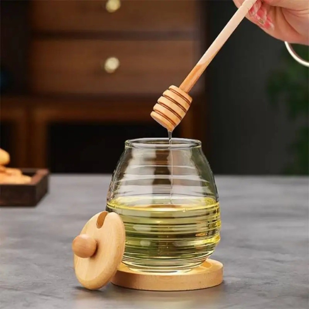 Wadah Penyimpanan Madu Kaca Tr - Food Storage Glass Containers Large ulasan dan harga
