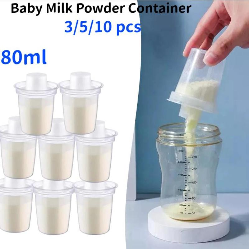 6PPC 80ML Dispenser Susu Bubuk - Food Storage Baby ulasan dan harga