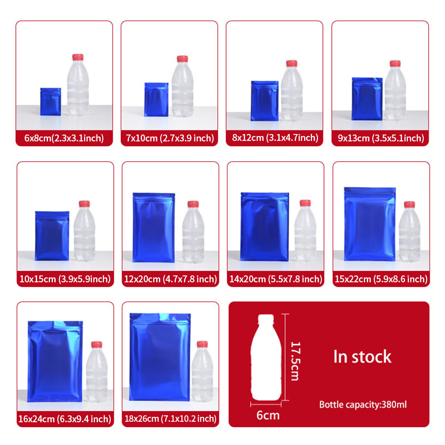 100 Buah Kantong Ritsleting Fo - Food Storage Bag ulasan dan harga