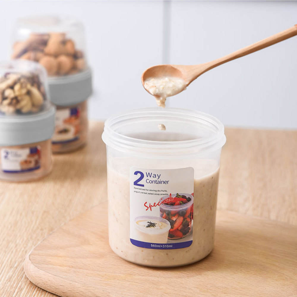 Wadah Makanan Anti Bocor Dua L - Food Storage Baby ulasan dan harga